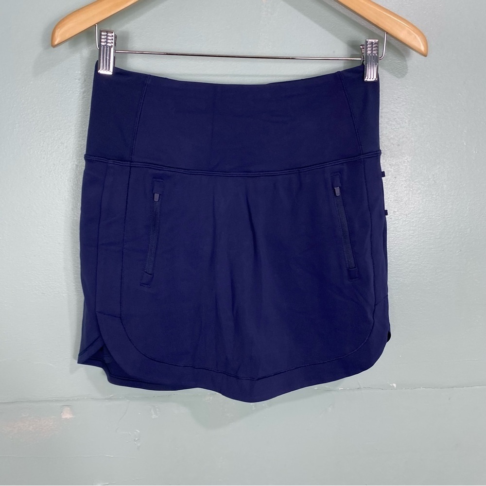 Athleta Fairway Golf Skort Skirt 16” Blue XS‎ 657539